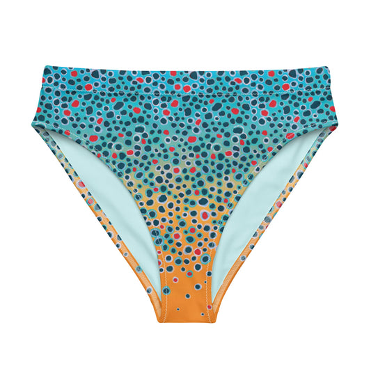 Brown Trout High-waisted Bikini Bottom