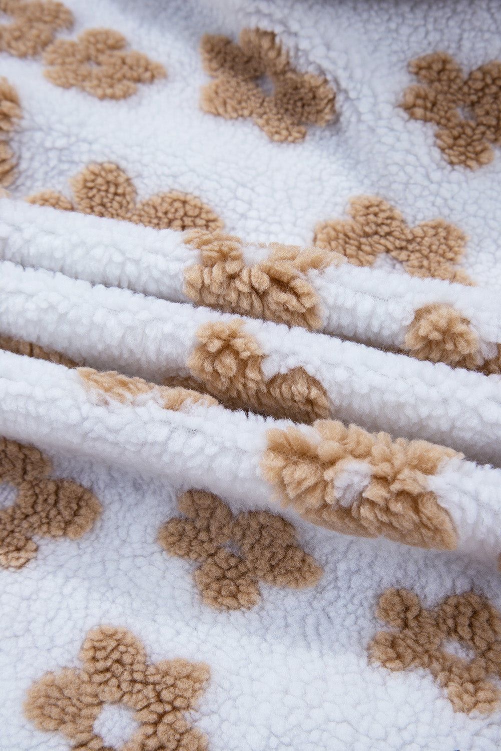 Elisa Pattern Up Fleece Jacket