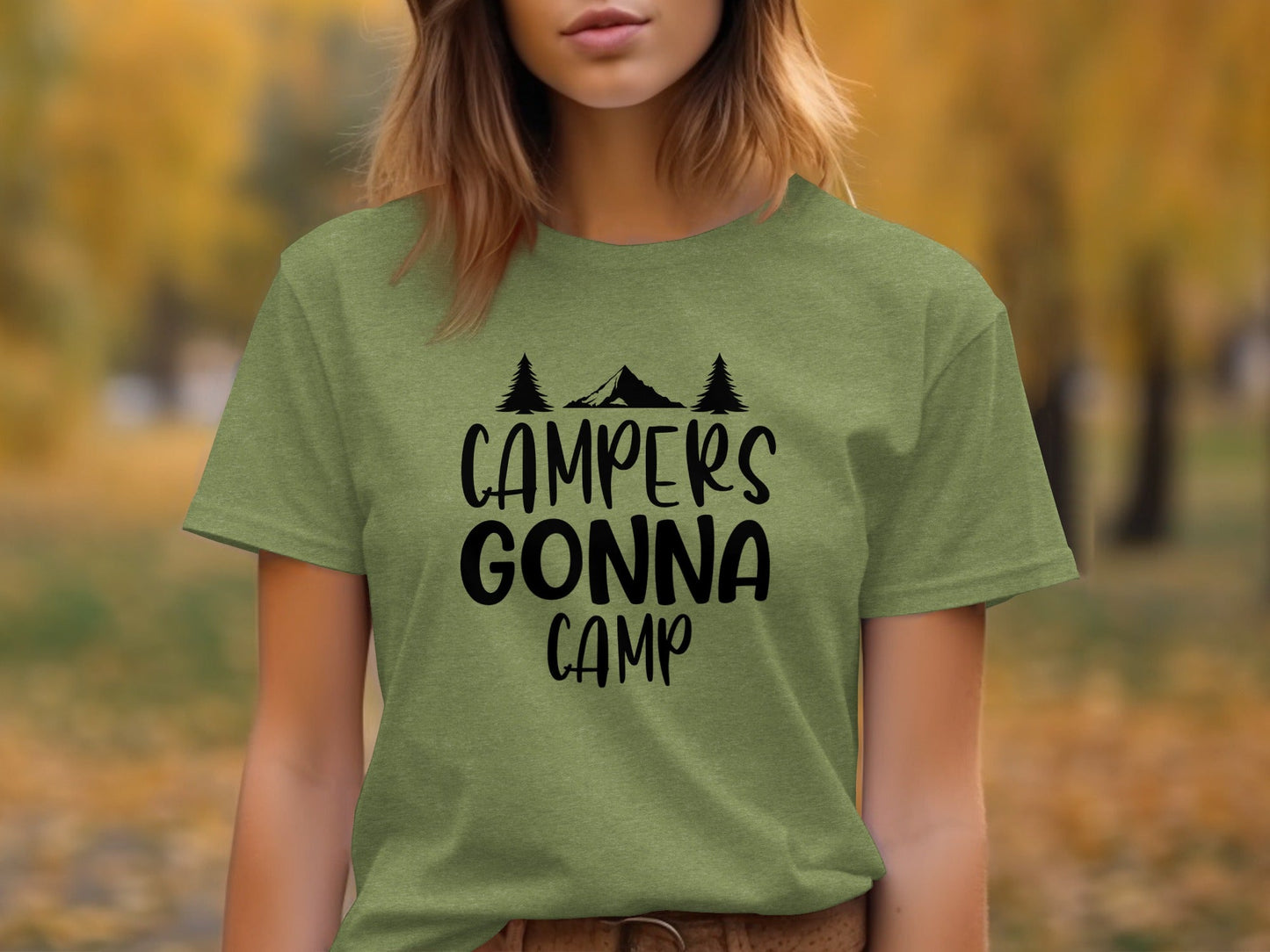 Campers Gonna Camp Nature Adventure Camping Trip T-Shirt