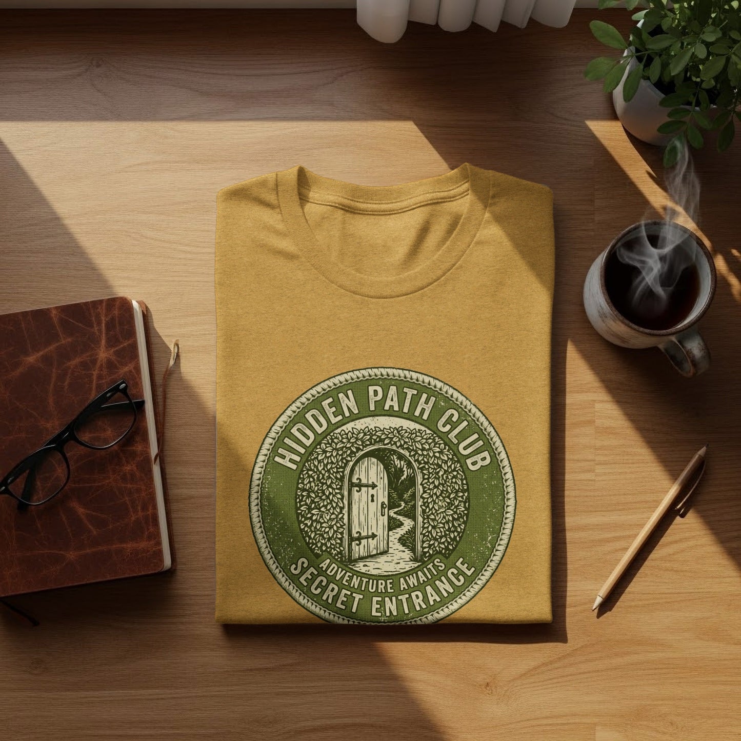 Hidden Path Club: Secret Entrance - Vintage Outdoor Apparel