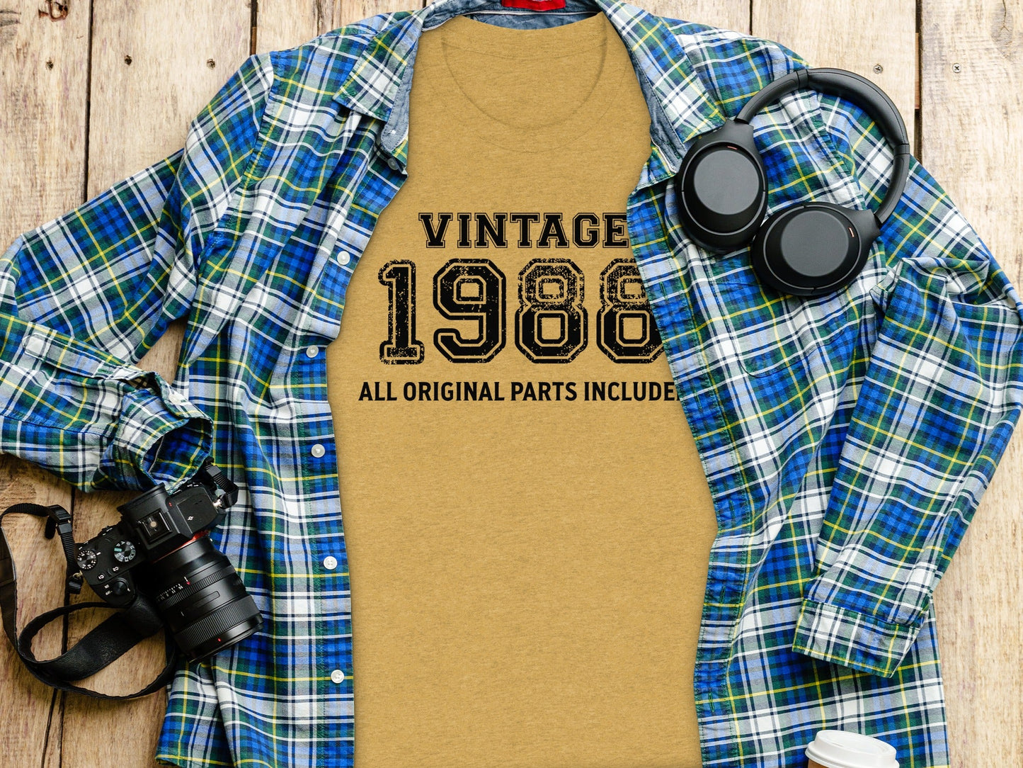Vintage 1988 All Original Parts Included Birthday T-Shirt