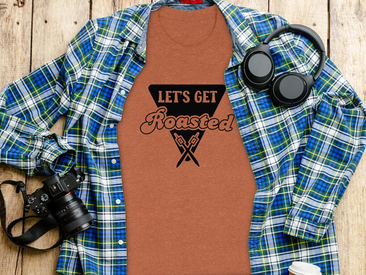 Let's Get Roasted Marshmallow Roasting Sticks T-Shirt