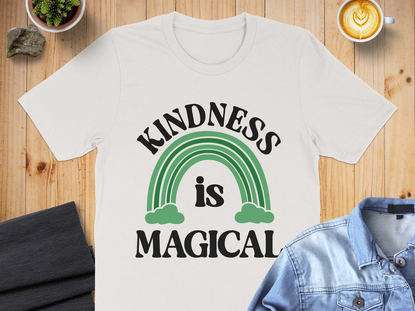 Kindness Is Magical Statement Fashion Graphic T-Shirt