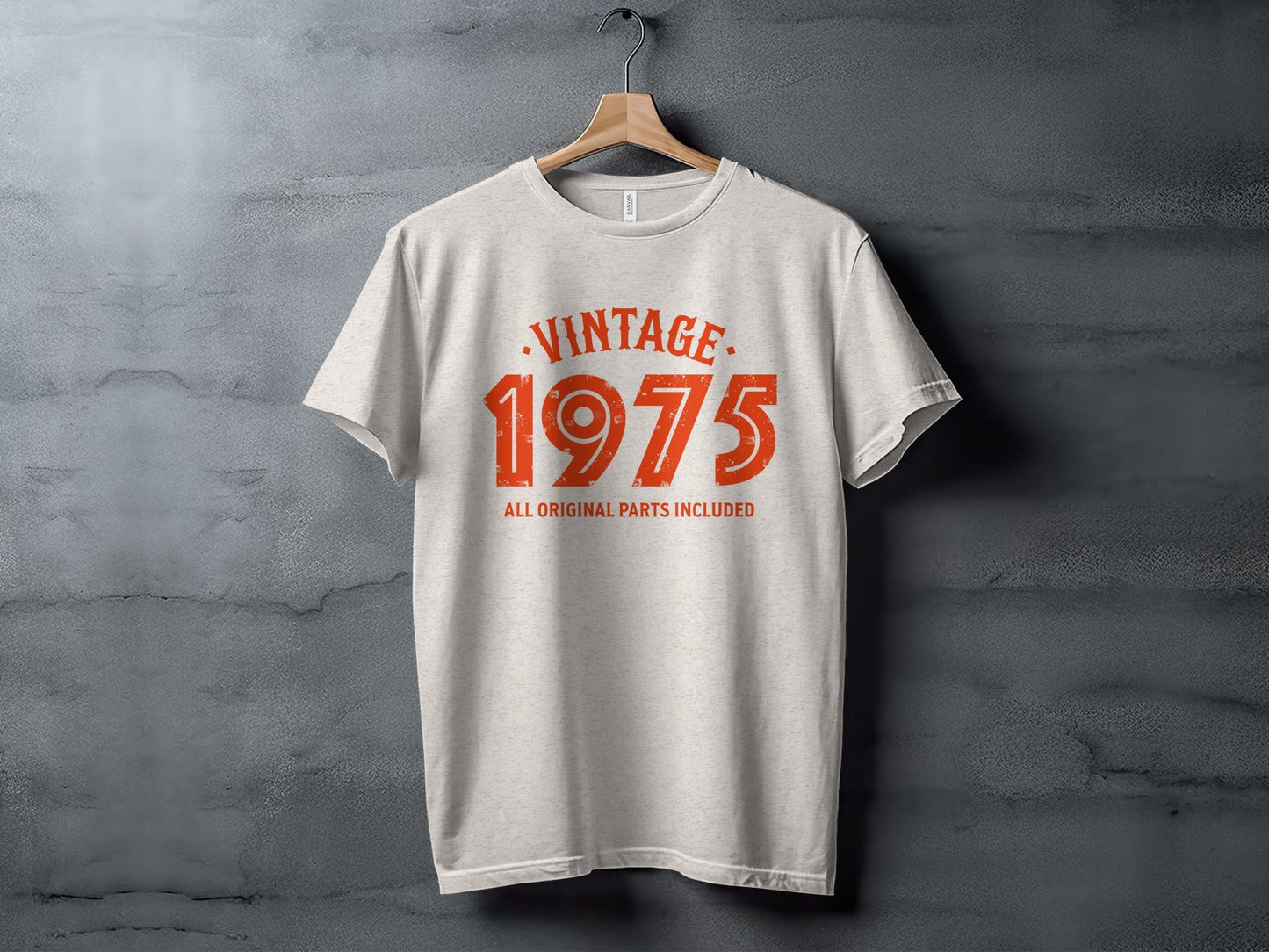 Vintage 1975 All Original Parts Included Design T-Shirt