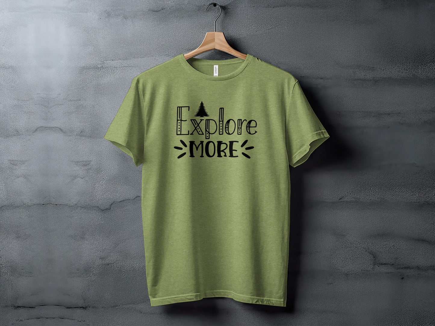Explore More Pine Tree Design Adventure Inspiration T-Shirt