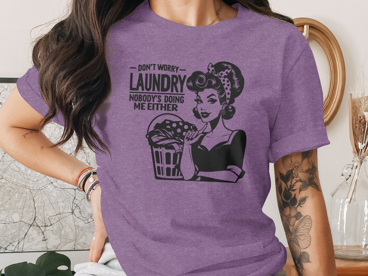 Dont Worry Laundry Nobody is Doing Me Either T-Shirt