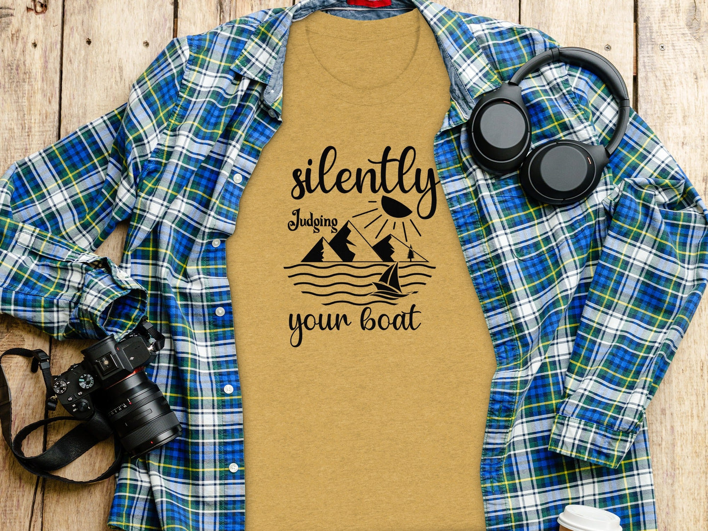 Silently Judging Your Boat Sailing Adventure T-Shirt