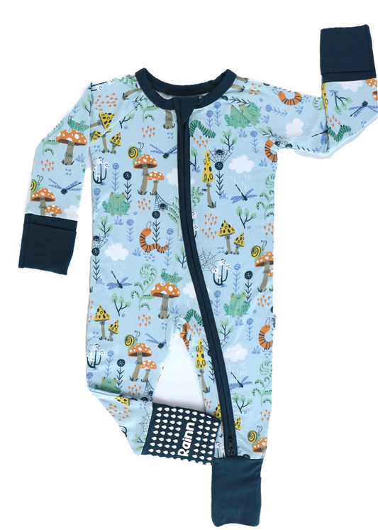 Bamboo Zipp Jammies - Critter