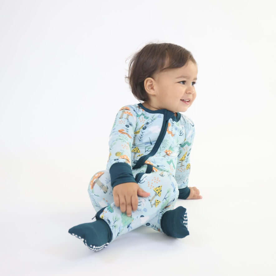 Bamboo Zipp Jammies - Critter
