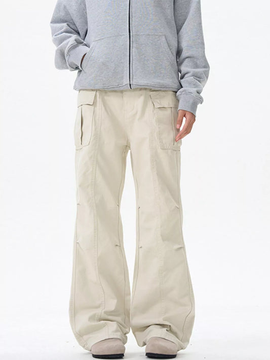 Men's Wide Leg Cargo Pants