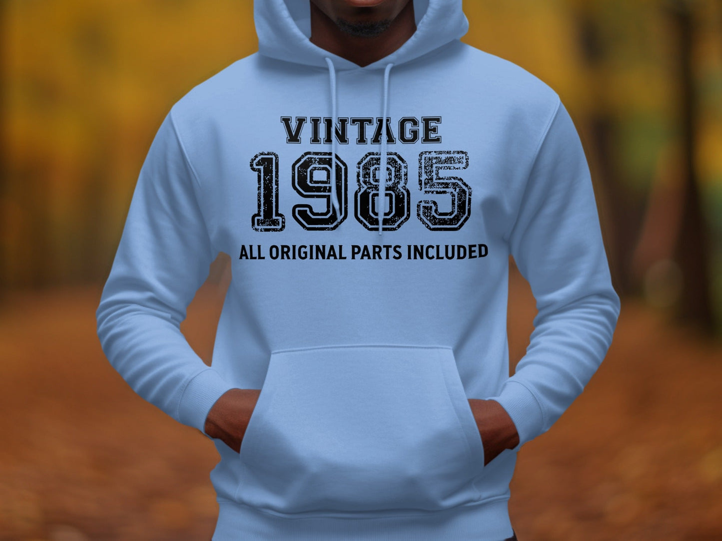 Vintage 1985 All Original Parts Included Graphic Hoodie