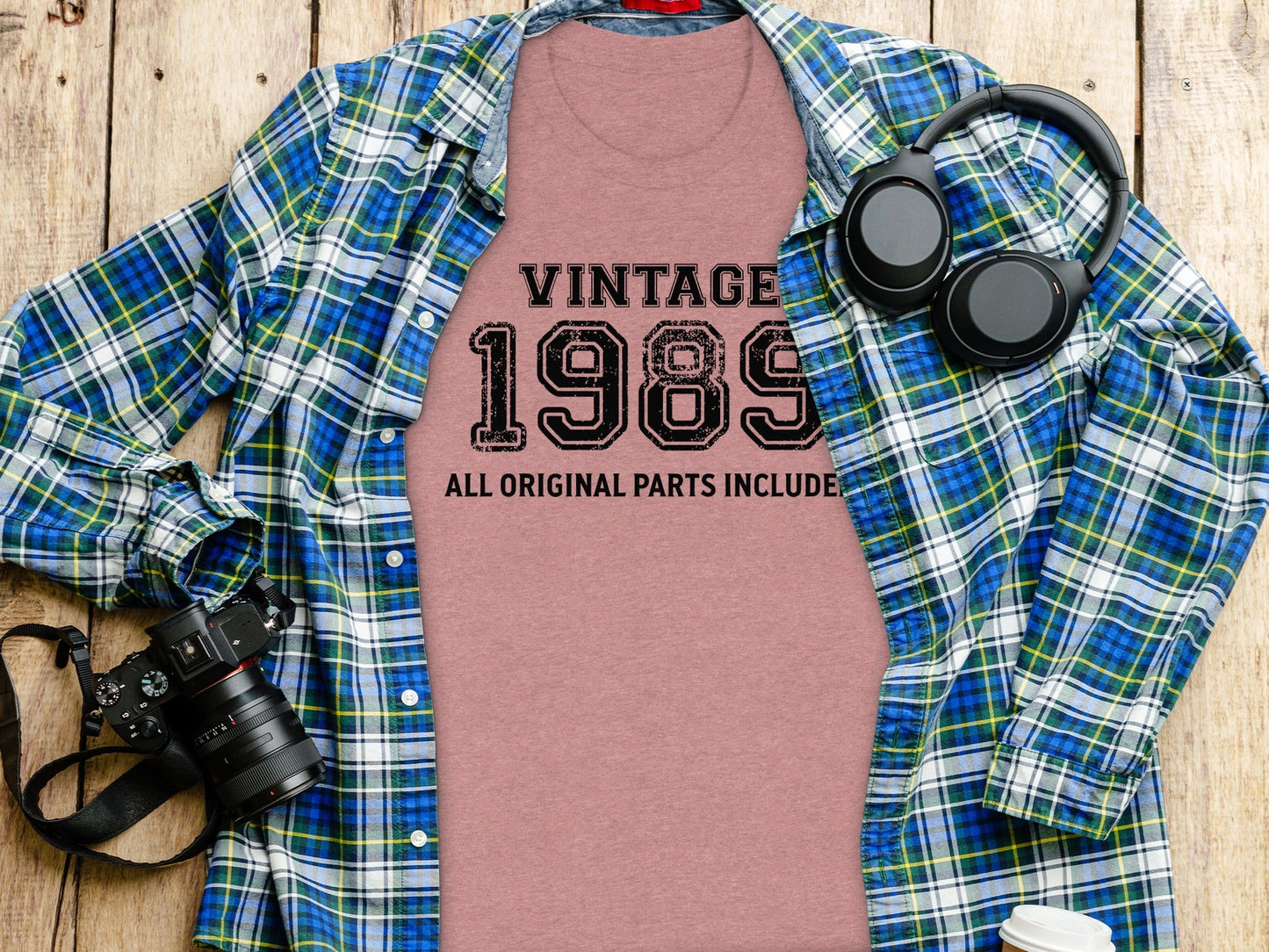 Vintage 1989 All Original Parts Included Great Birthday T-Shirt