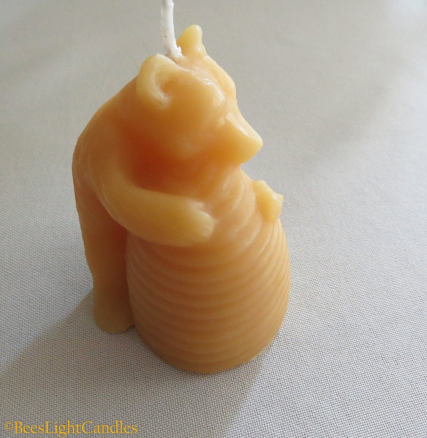 Honey Haven Bear Beeswax Candle