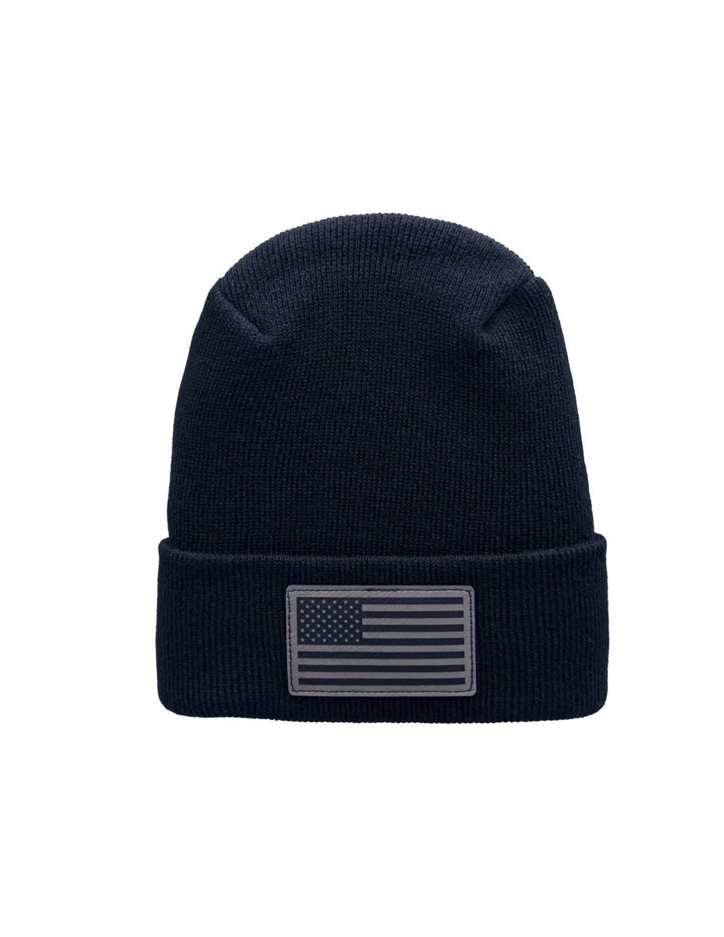 American Flag Beanie, H Stitch Beanie