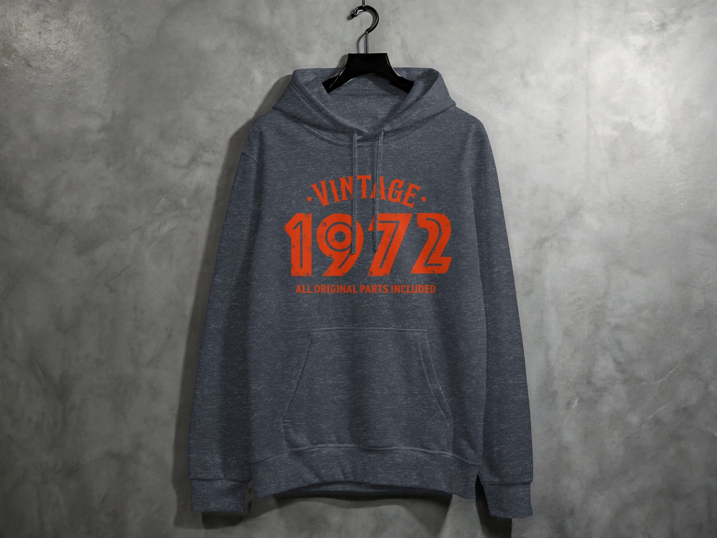 Vintage 1972 All Original Parts Included Graphic Hoodie