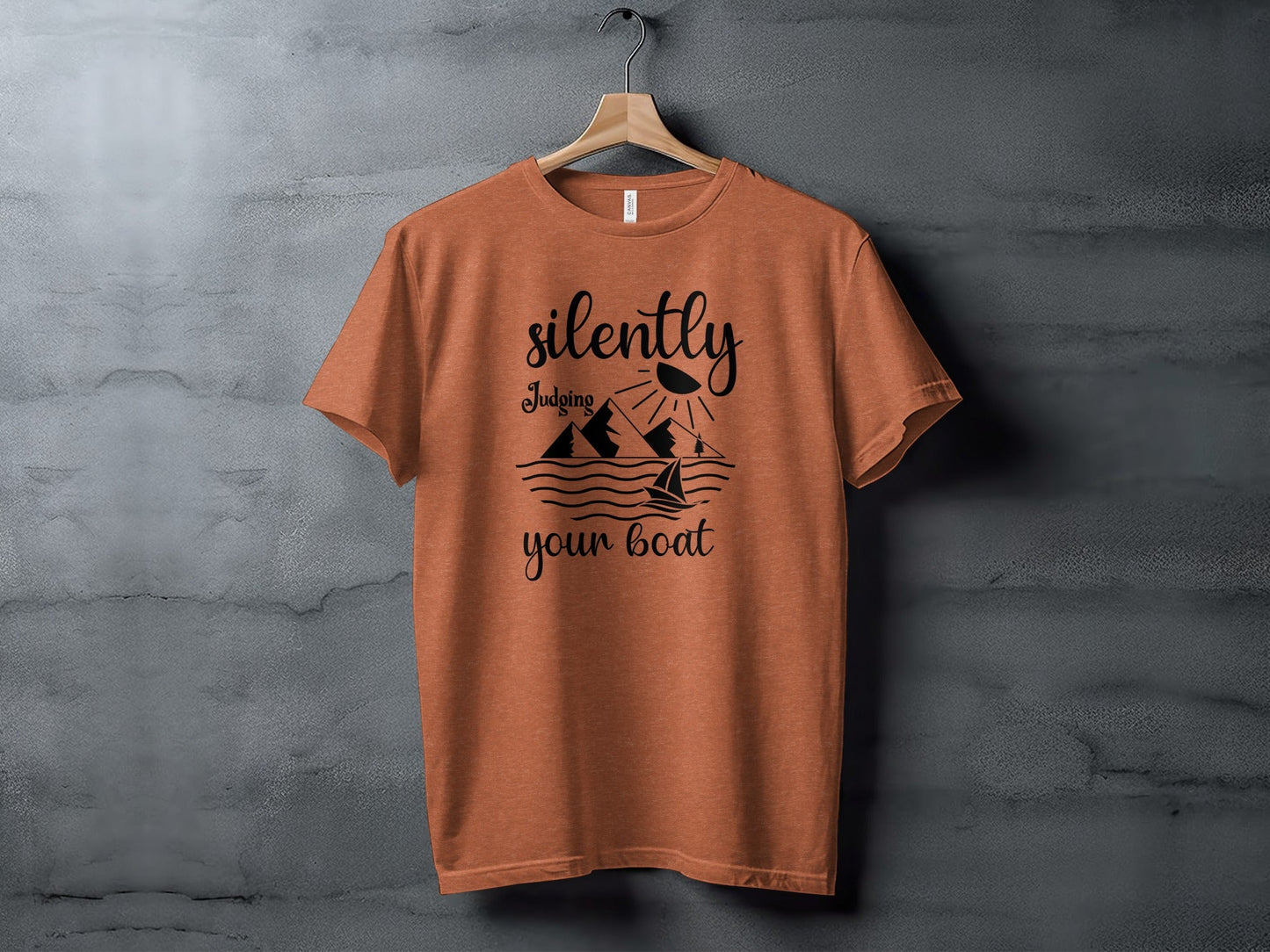 Silently Judging Your Boat Sailing Adventure T-Shirt