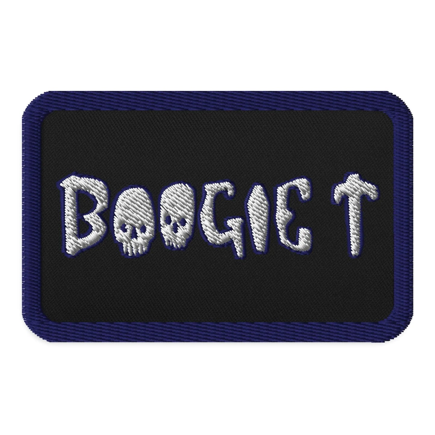 Boogie T Iron-on Embroidered EDM Raver Patches