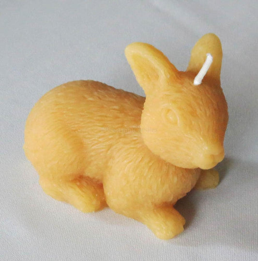 Bunny Rabbit Beeswax Candle