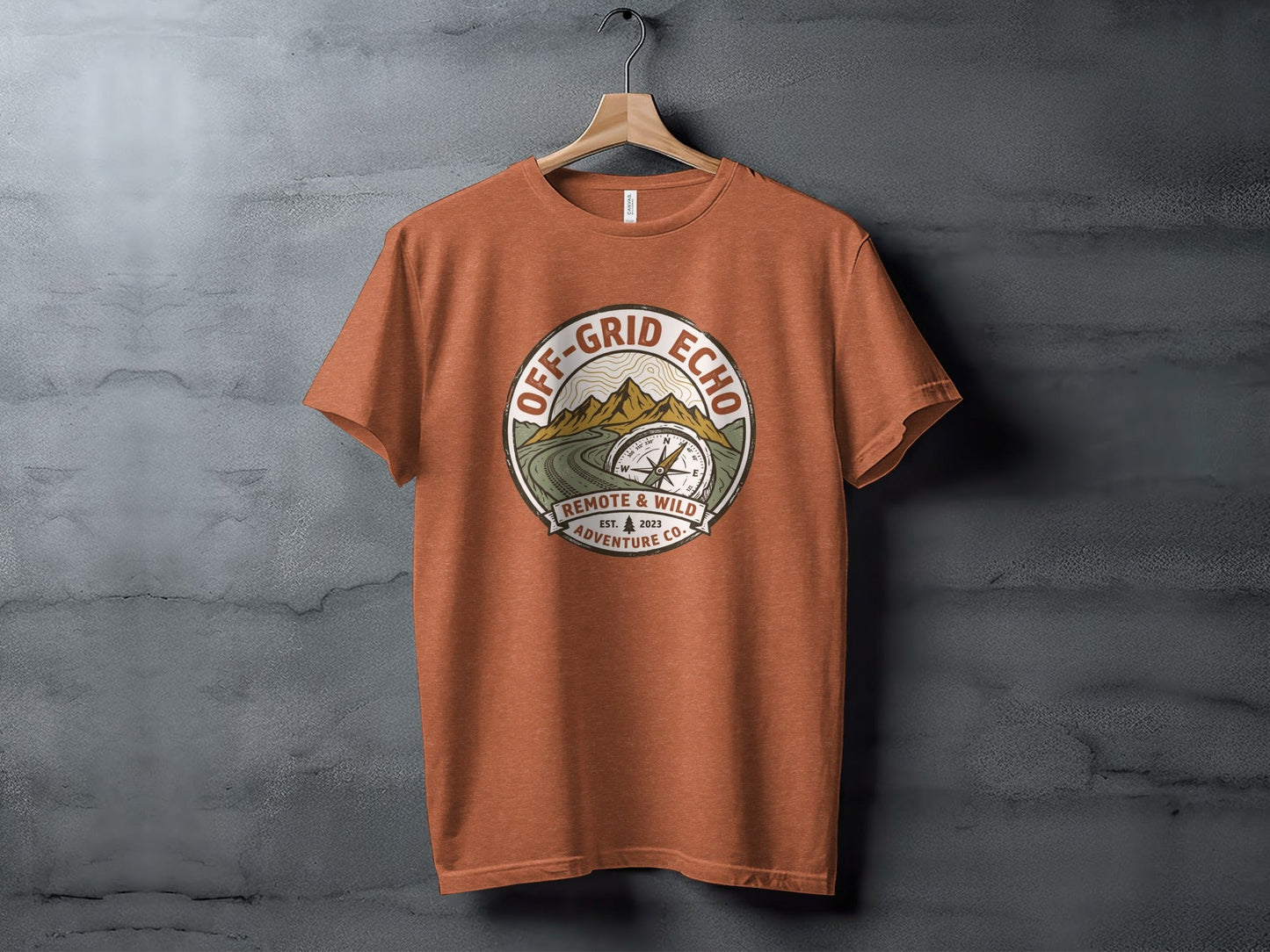 Off-Grid Echo Explorer: The Explorer's Adventure Tee
