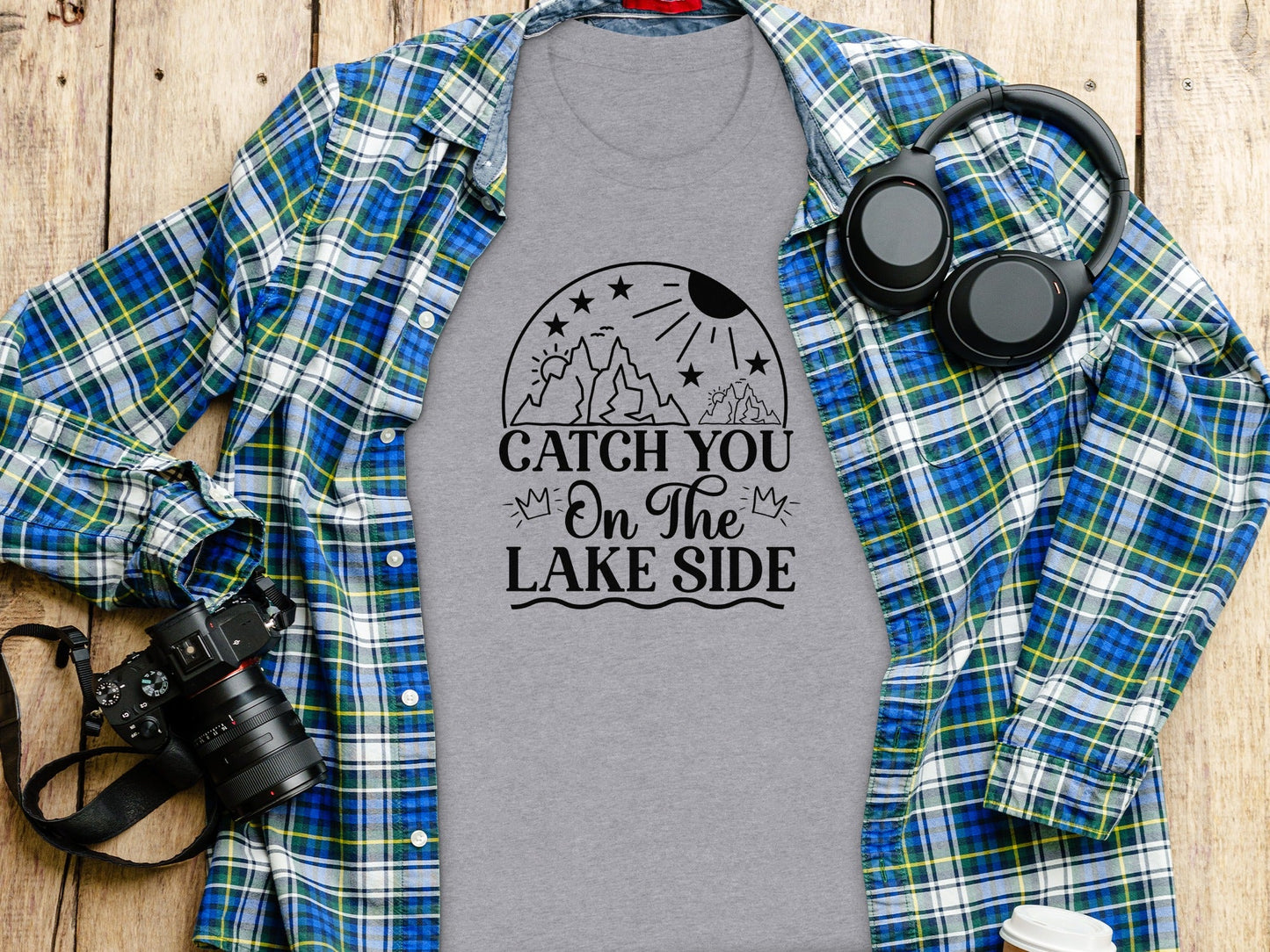 Catch You On The Lake Side Graphic Design Unisex T-Shirt