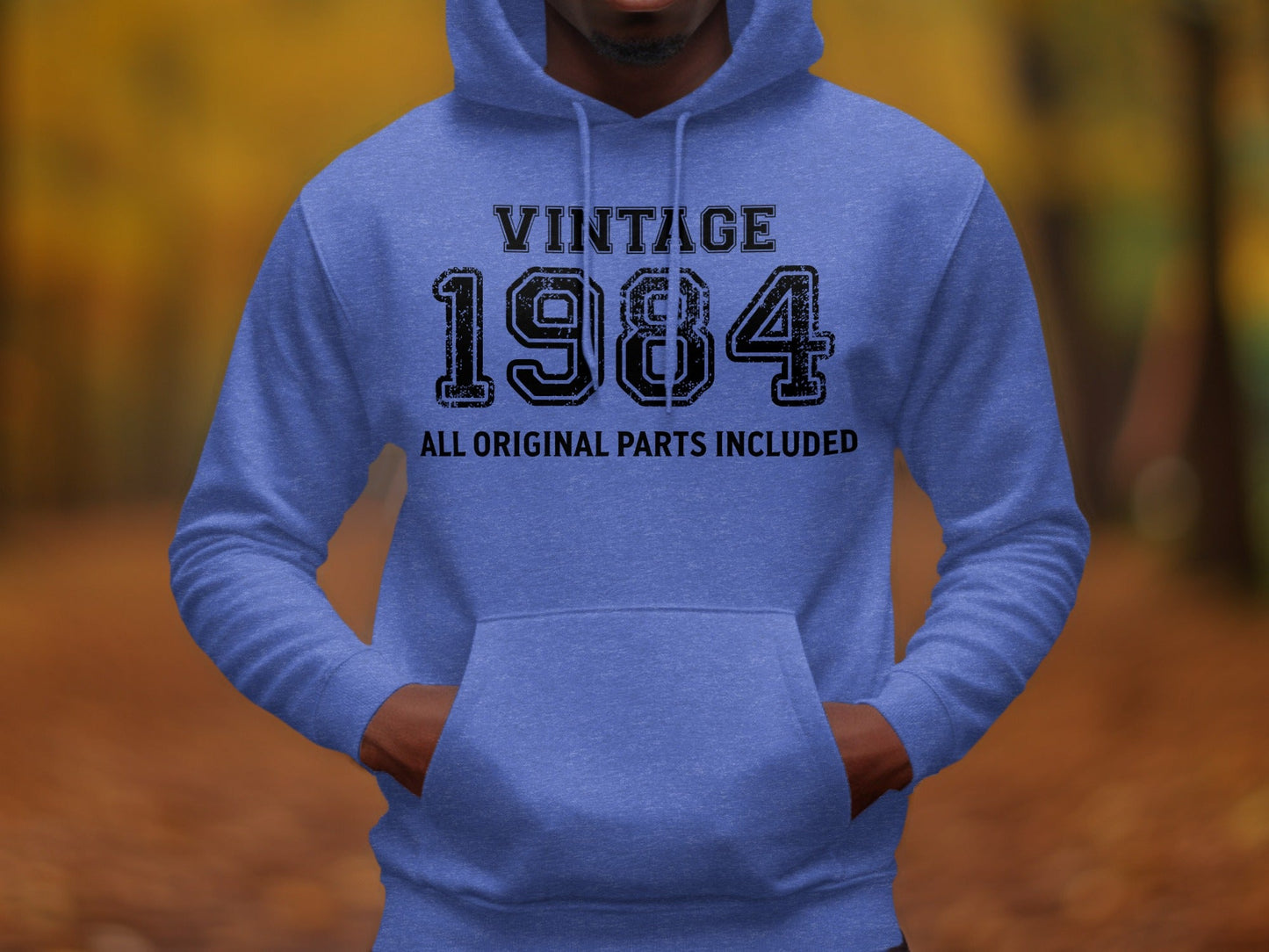 Vintage 1984 All Original Parts Included Design Hoodie