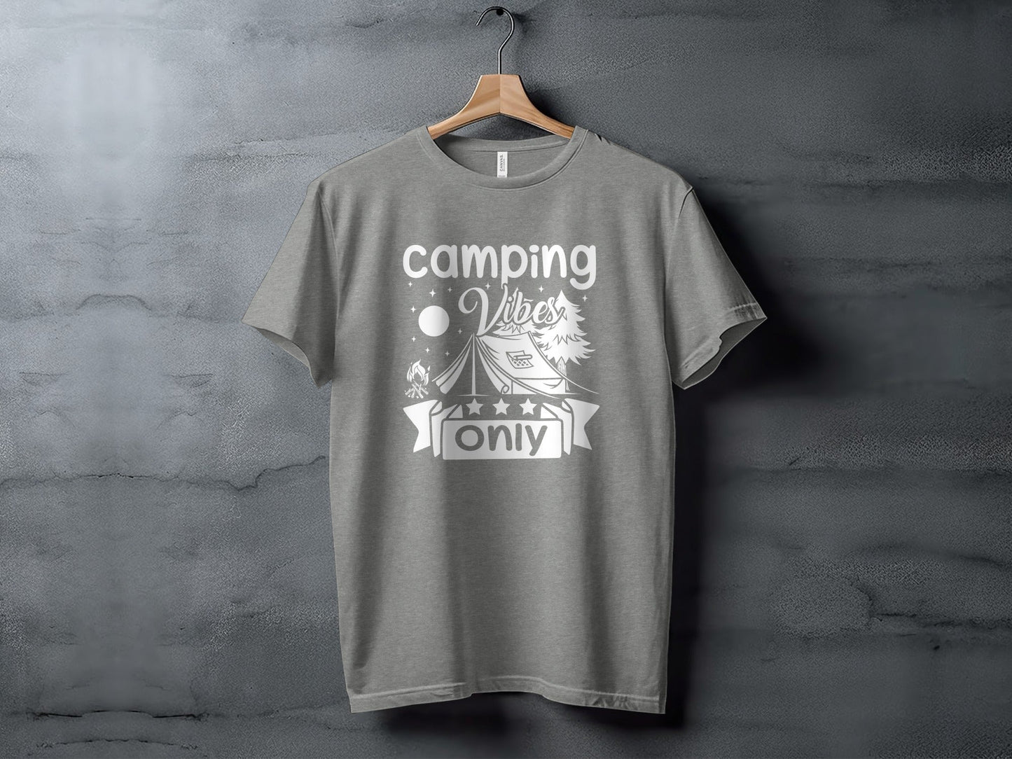 Camping Vibes Only Night Under the Stars T-Shirt