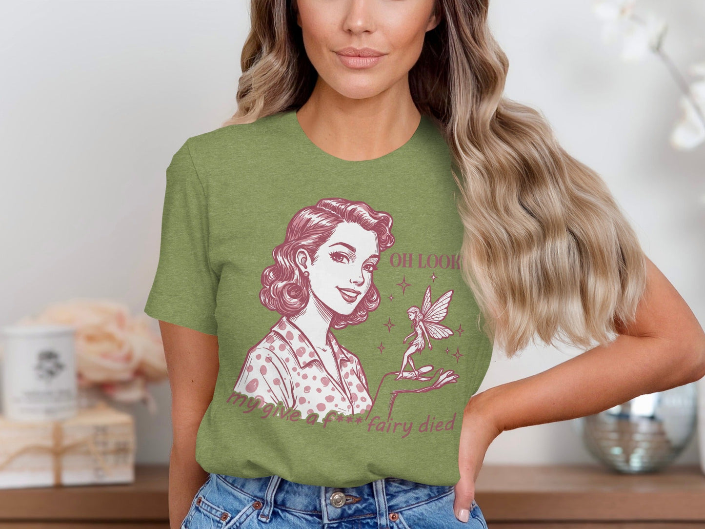 My Give A F Fairy Died Funny Attitude Graphic T-Shirt