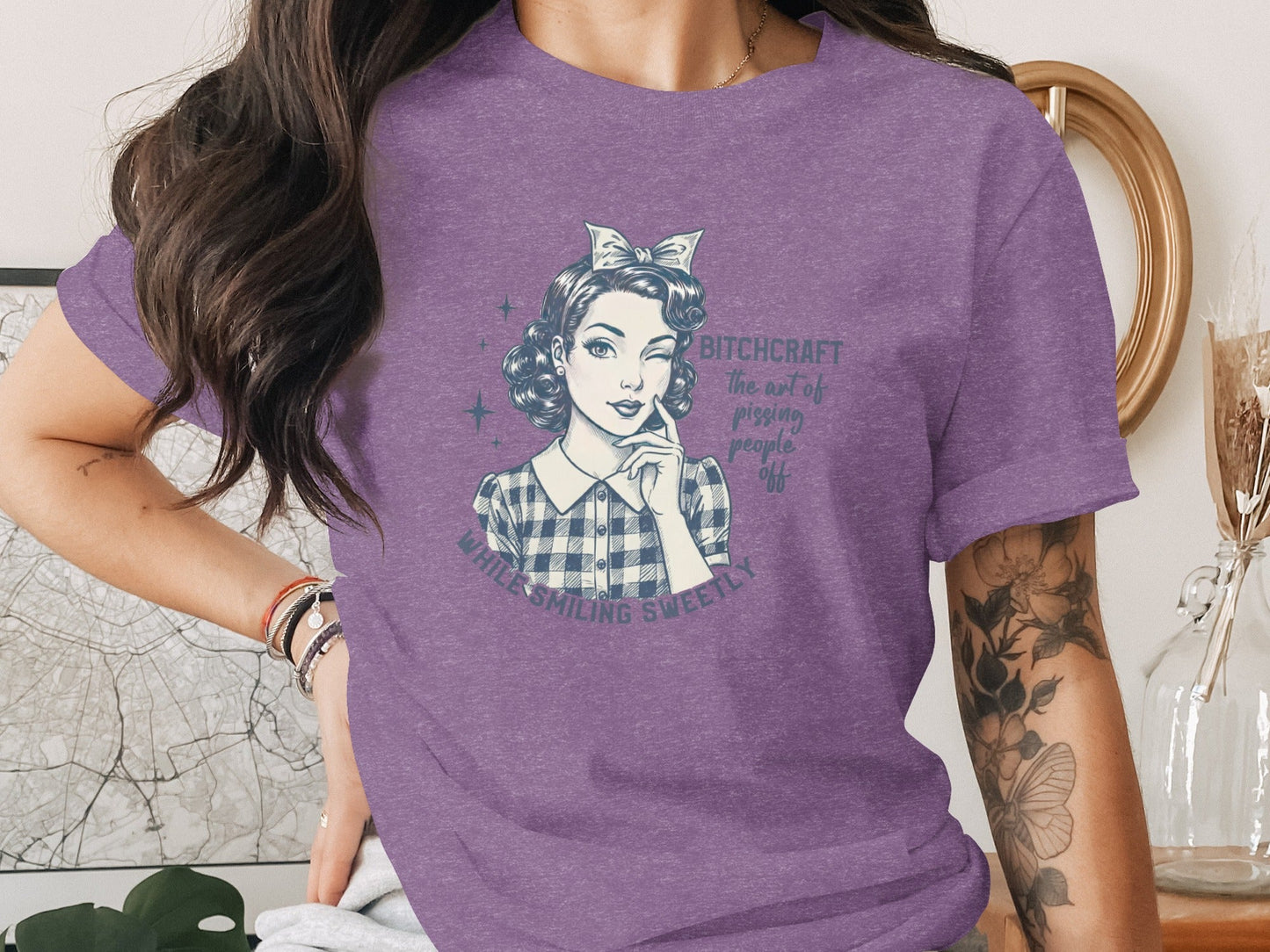 Bitchcraft The Art Of Pissing People Off Graphic T-Shirt