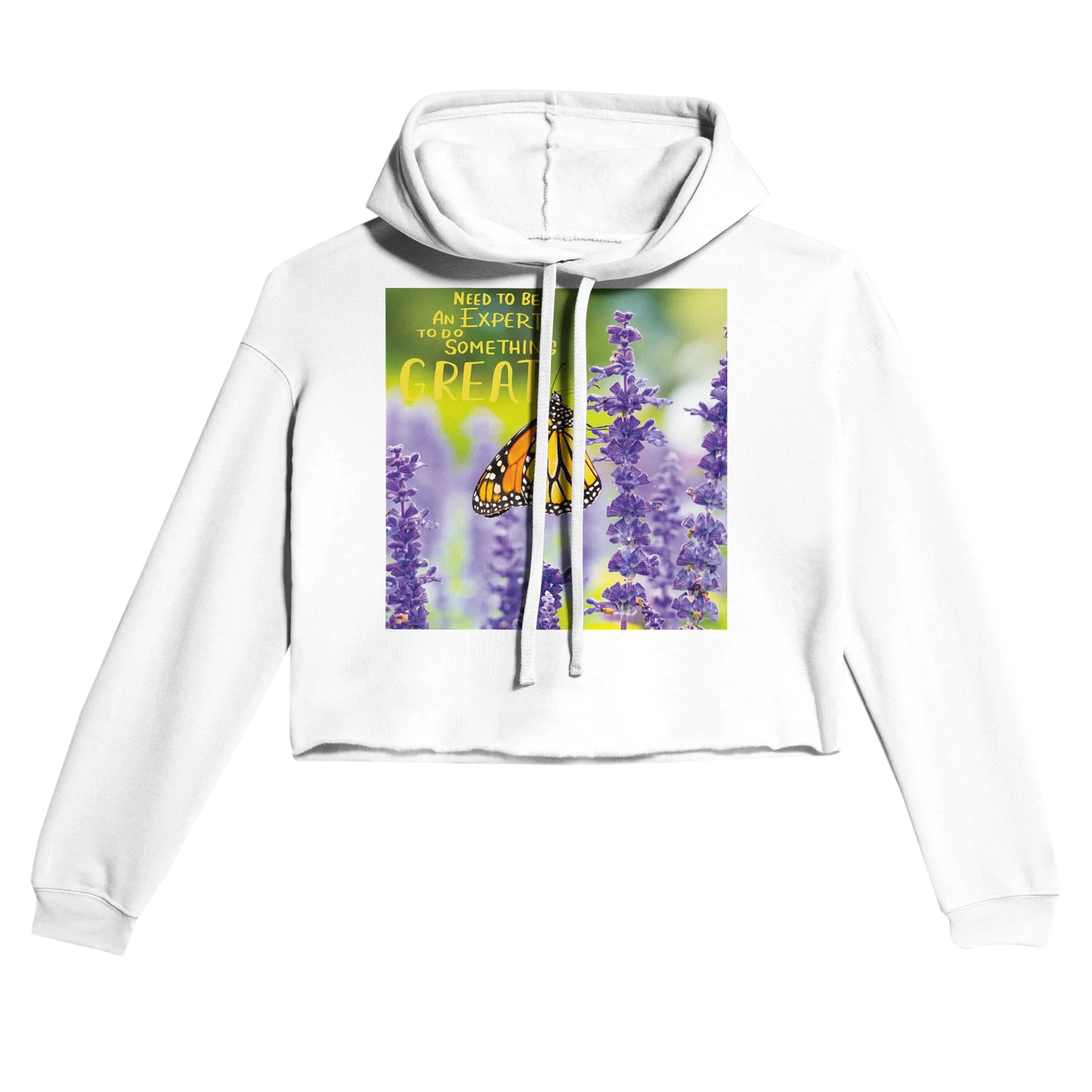 Women's Cropped Hoodie | Bella + Canvas 7502