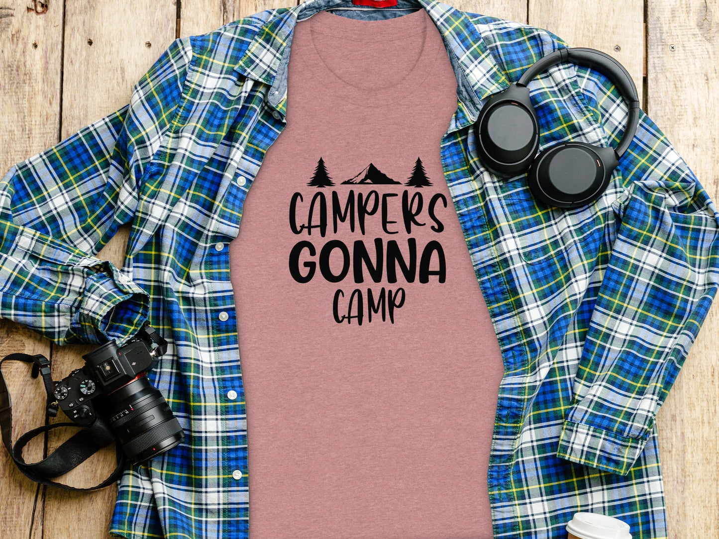 Campers Gonna Camp Nature Adventure Camping Trip T-Shirt