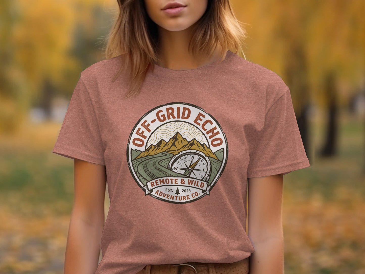 Off-Grid Echo Explorer: The Explorer's Adventure Tee