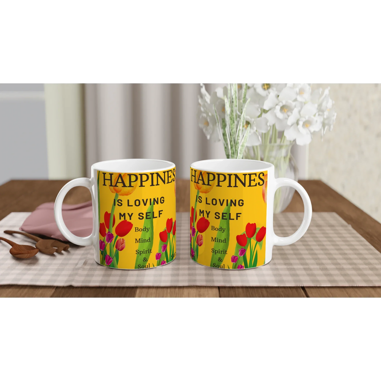 White 11oz Ceramic Mug