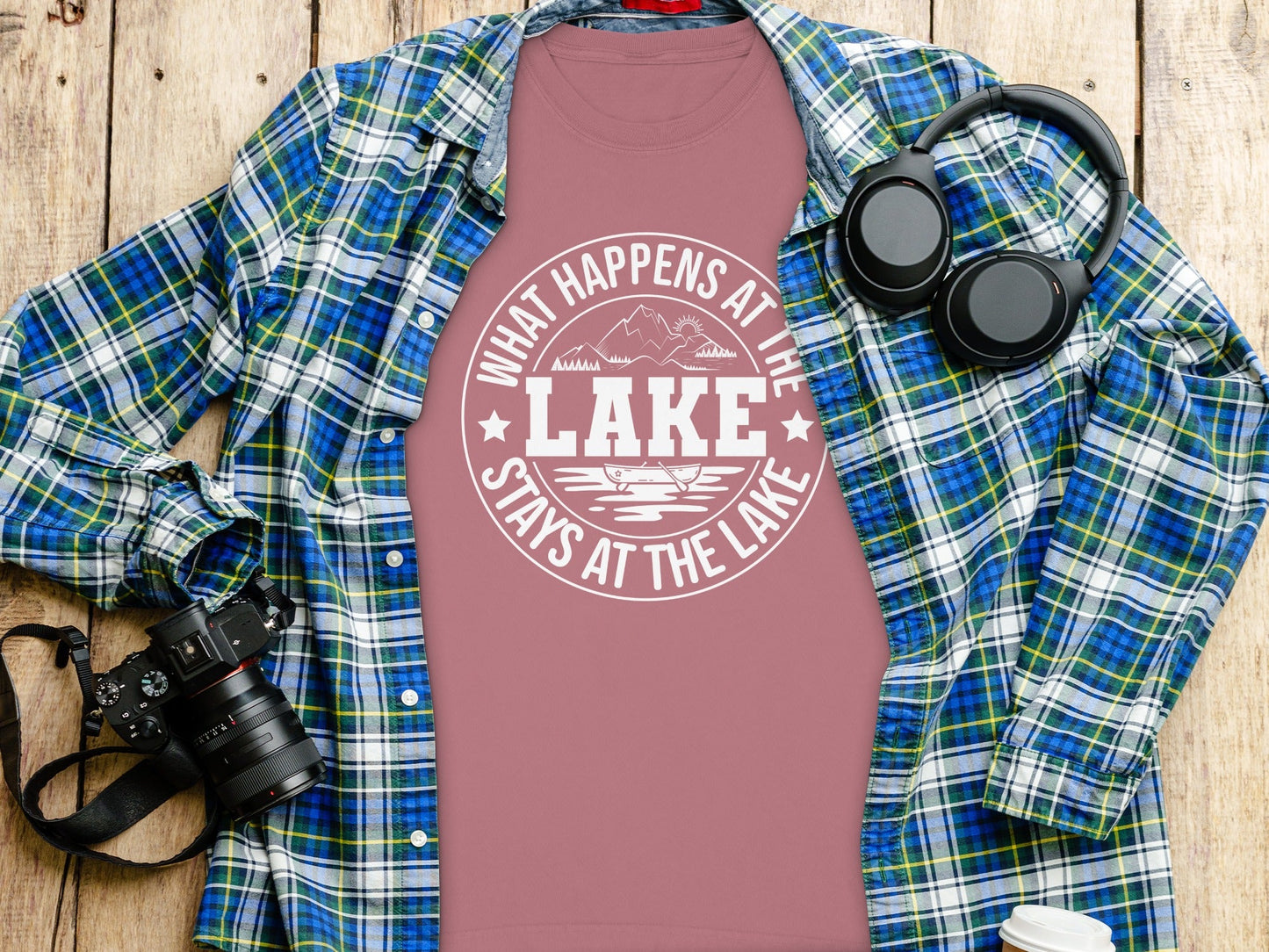 What Happens At The Lake Stays At The Lake Long Sleeve T-Shirt