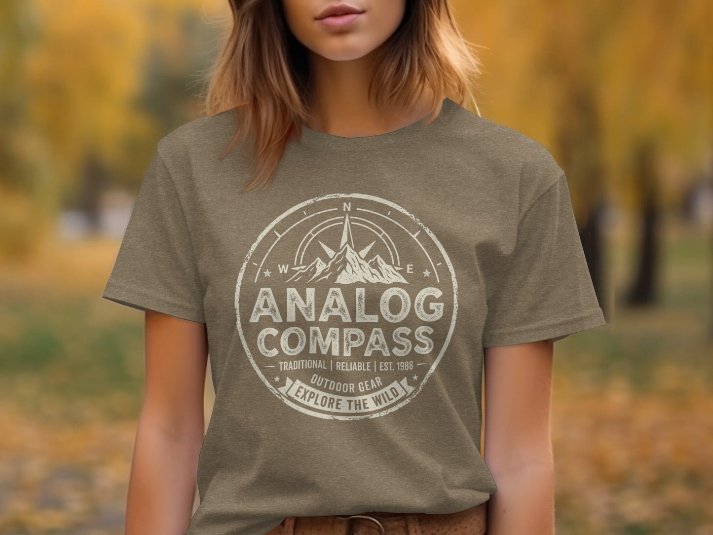 Analog Compass Heritage: The Explorer's Adventure Tee
