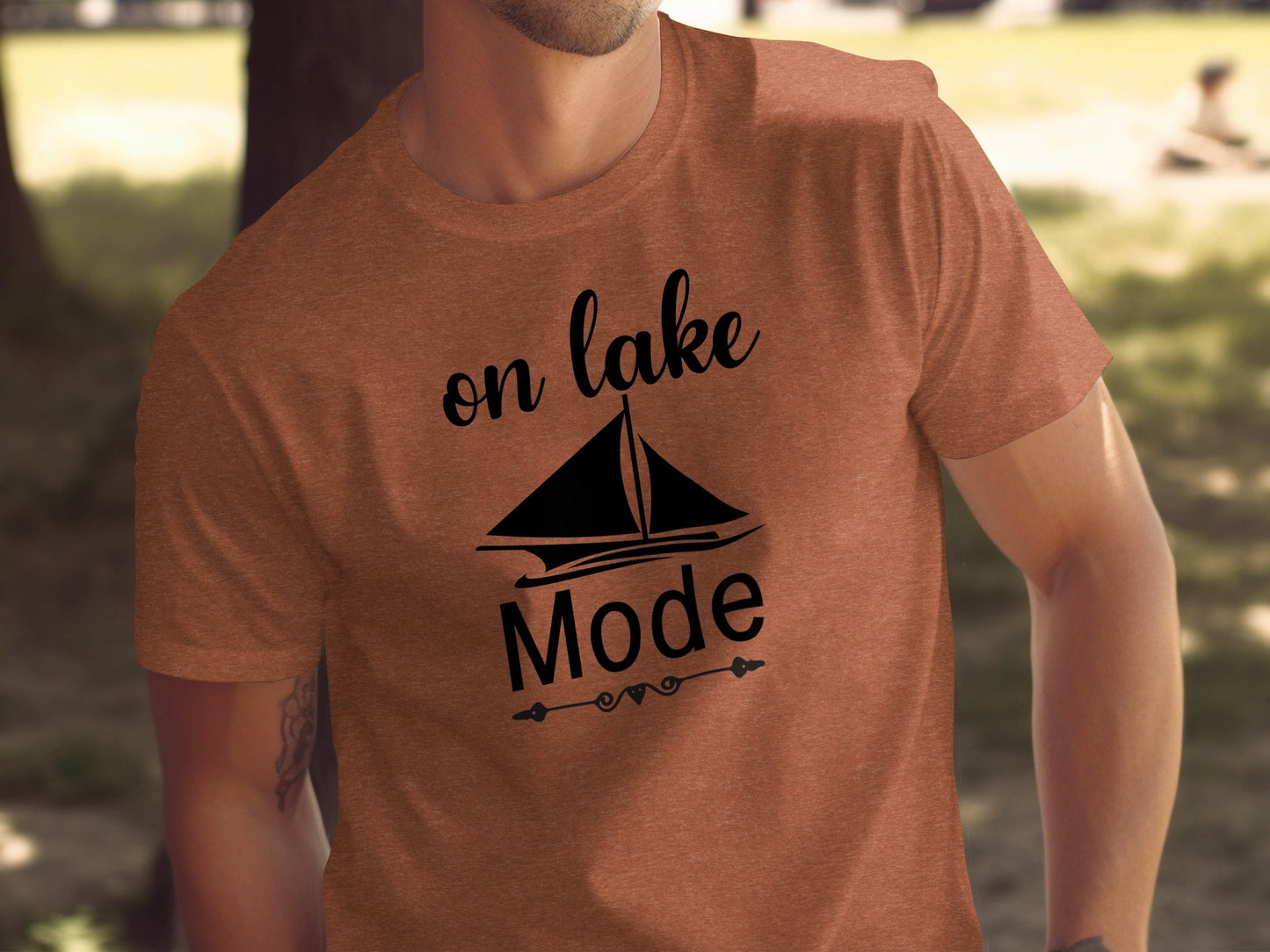 On Lake Mode Boat Vacation Summer Holiday Trip T-Shirt