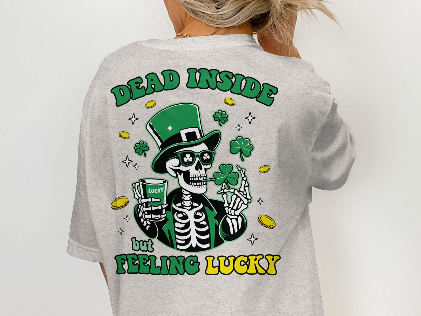 Scrappy Malone's Bar, Unique Design, Other Products, Bar Decor, Irish Theme, Lucky Clover Design, St Patricks Day Gift, Green, Circle