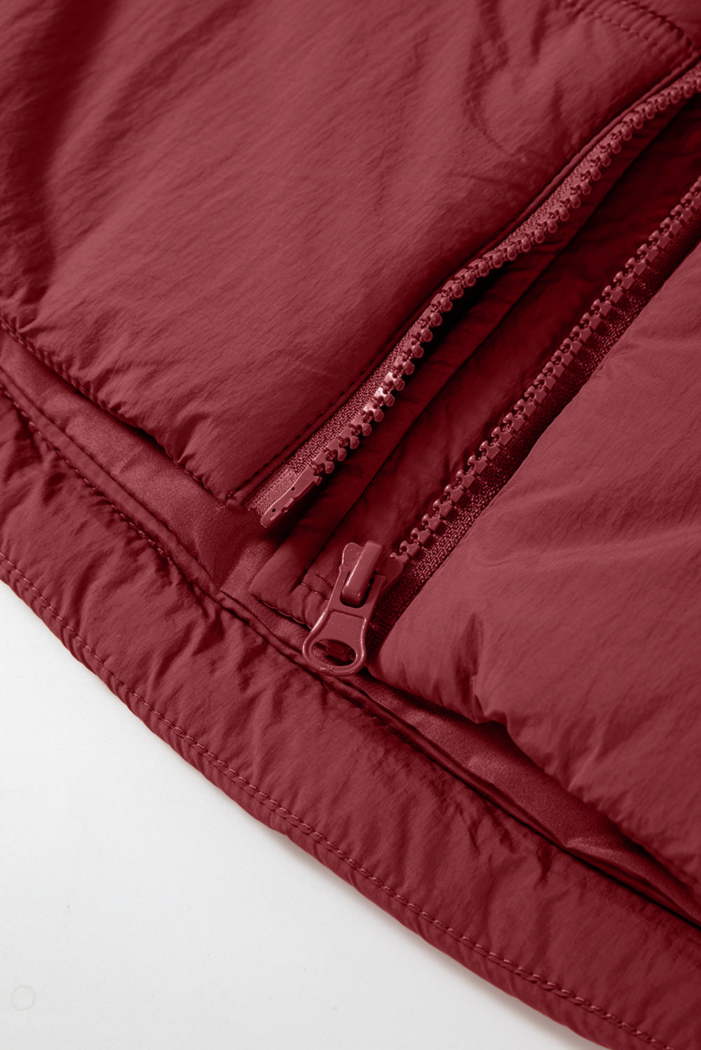 Clare Side Hooded Puffer Vest