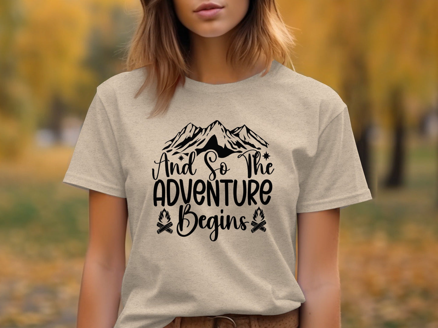 And So the Adventure Begins Graphic Novelty T-Shirt