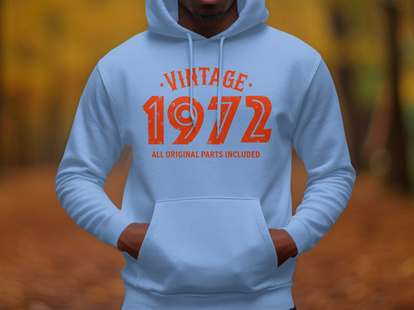 Vintage 1972 All Original Parts Included Graphic Hoodie