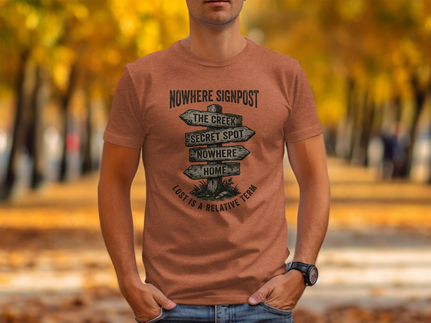Nowhere Signpost Adventure: Backcountry Outpost Shirt