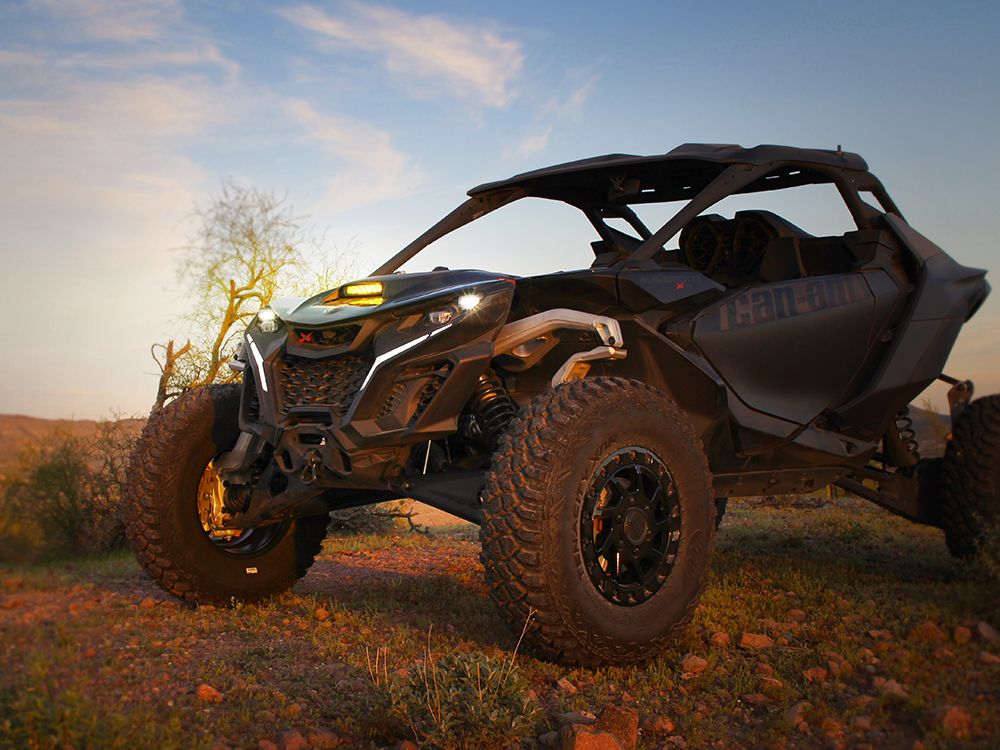 CAN-AM Maverick R - Hood Mount Light Bar
