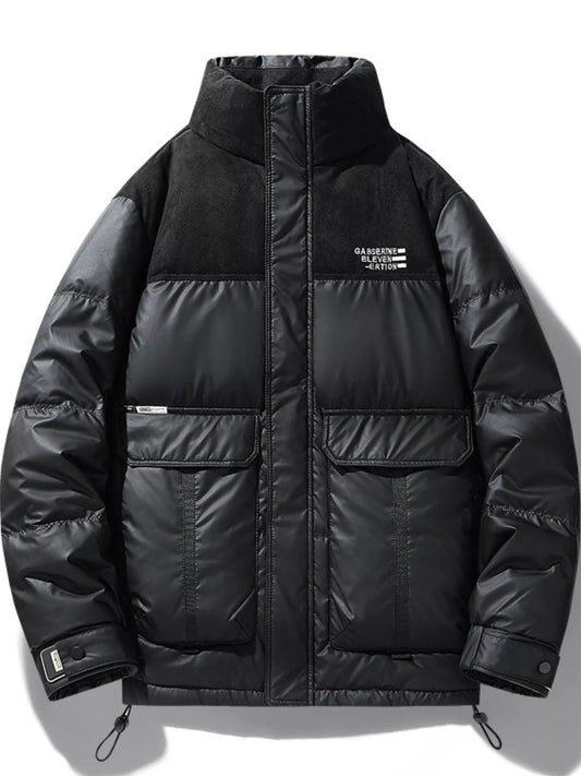 Men's Plus Size Urban Style Padded Coat