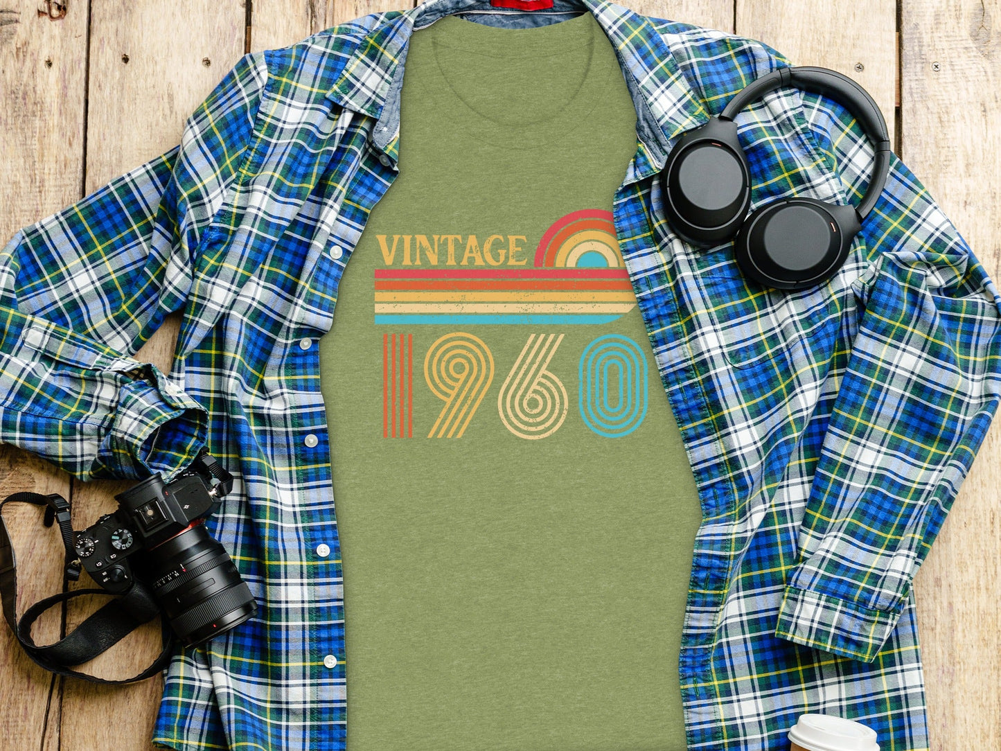 Retro Vintage 1960 Graphic Design Cool Style T-Shirt
