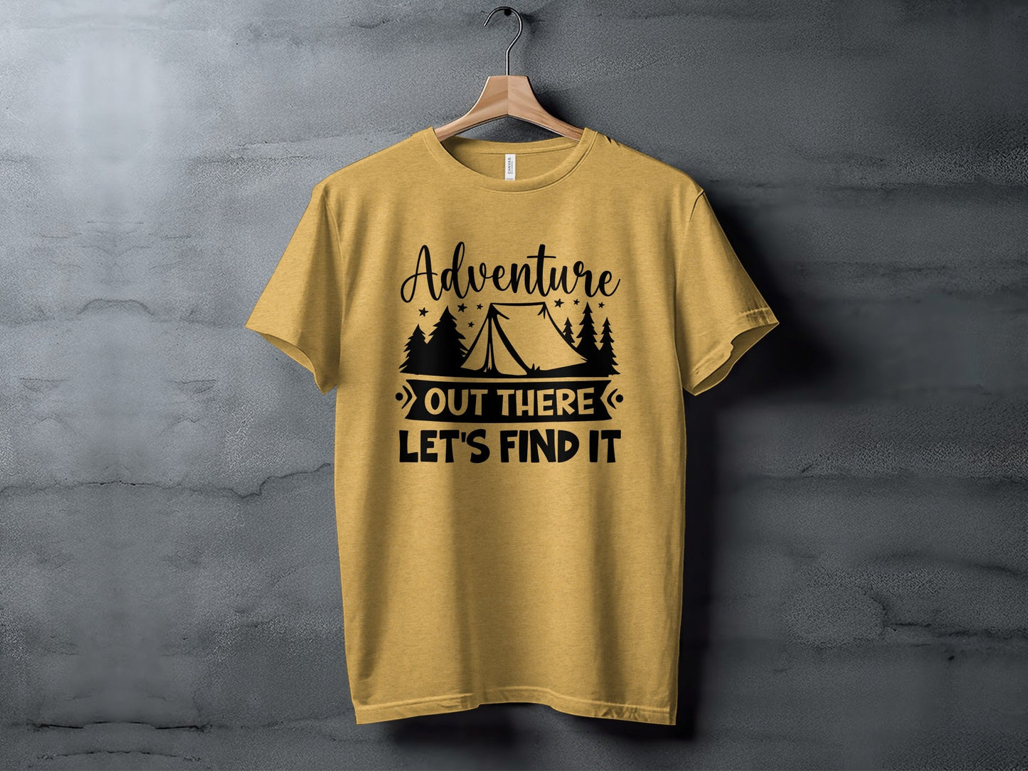 Adventure Out There Lets Find It Graphic Adventure T-Shirt