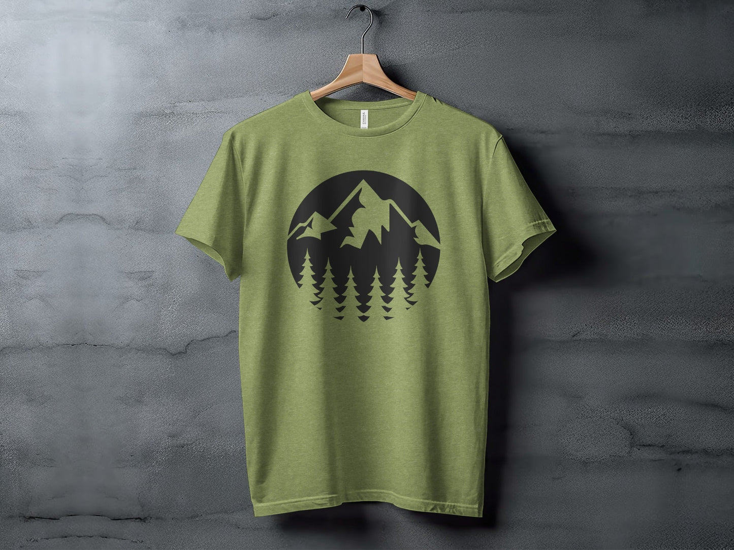 Nature Landscape Adventure Outdoor Graphic Design T-Shirt