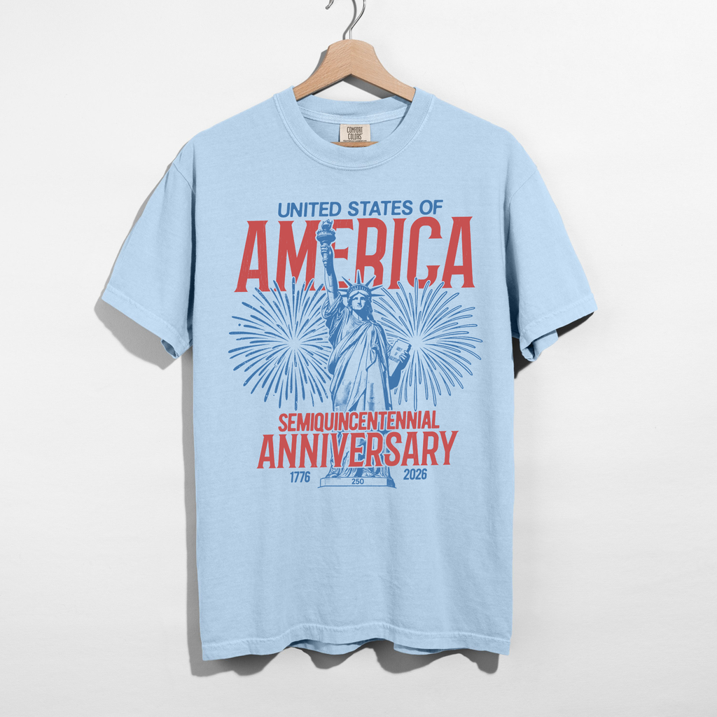 America 250th Anniversary Graphic Tee – 2026 Semiquincentennial