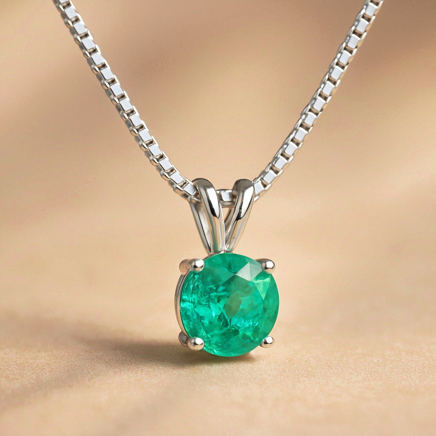 Circle of Life Pendant<br>Portuguese Cut • 8mm