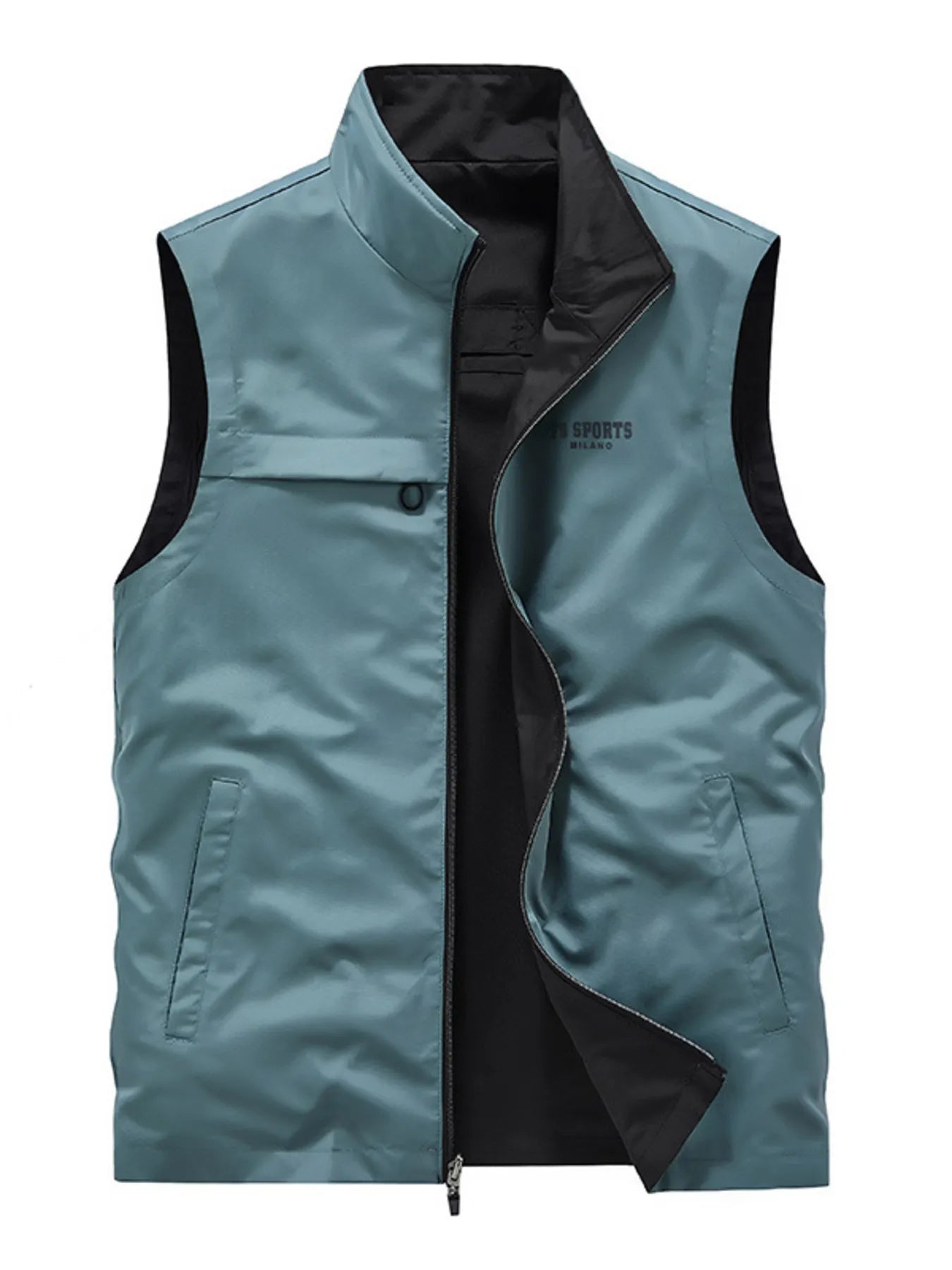 Men's Plus Size Zip Up Lightweight Vest