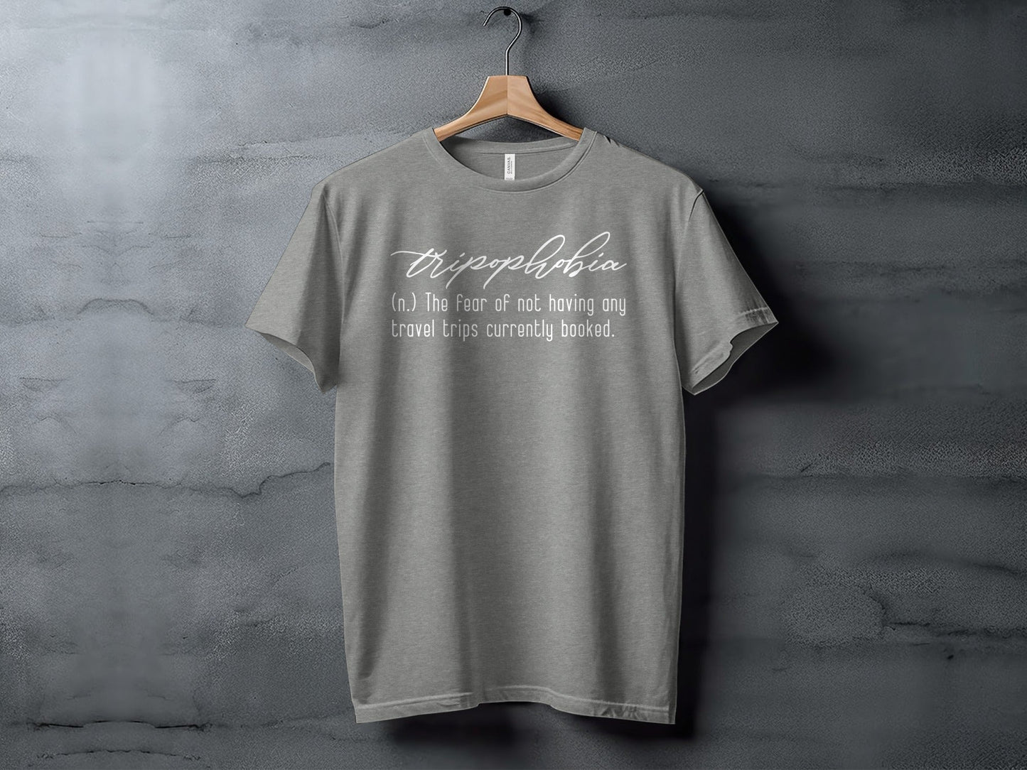 Tripophobia Definition The Fear Of Travel Trips T-Shirt