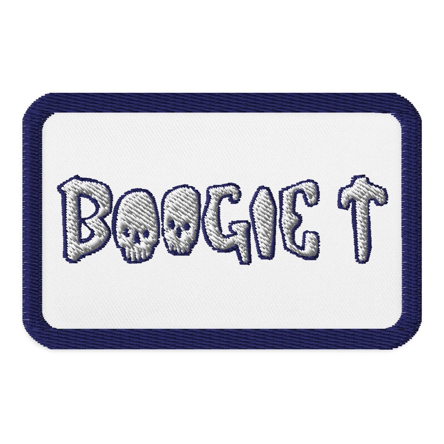 Boogie T Iron-on Embroidered EDM Raver Patches